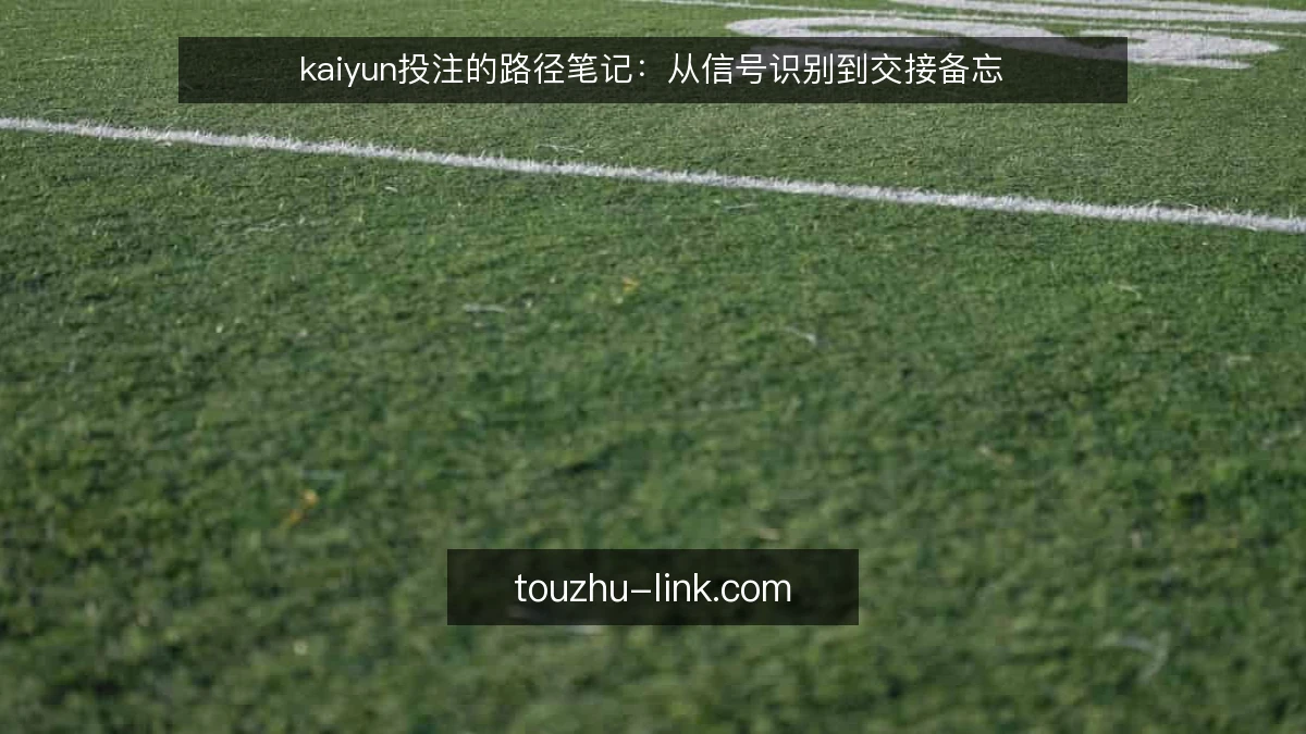 kaiyun投注的路径笔记：从信号识别到交接备忘